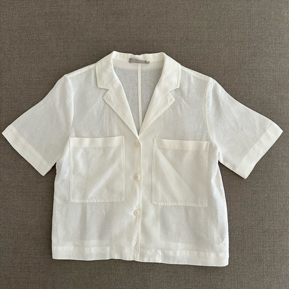 Everlane Linen Workwear Shirt . XS